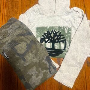 2 sets Boys size 5 Timberland & PJ